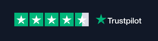 5-star Trustpilot rating